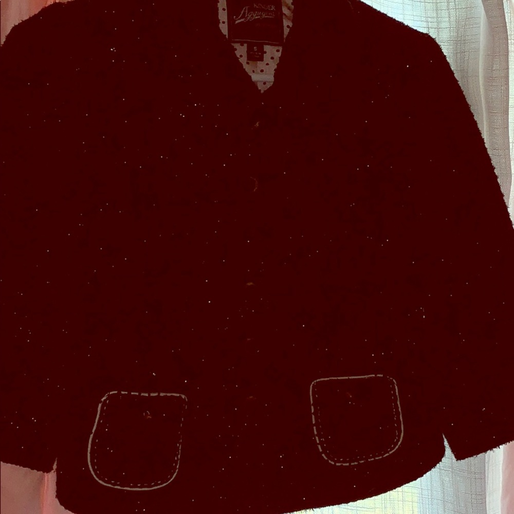 Sparkly tweed blazer